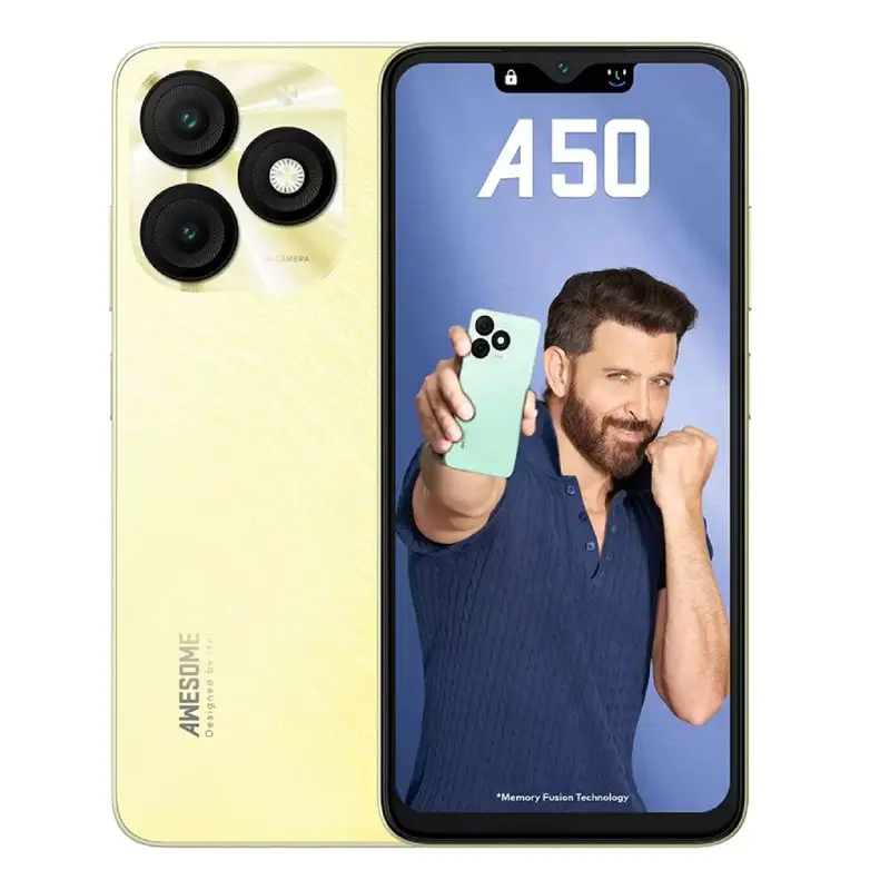 Itel-A50-Gold