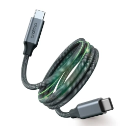 اورايمو كابل شحن سريع، 60 وات ،Type-c الى Type-c ،أسود ، OCD-710CC