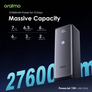 Power Bank oraimo OPB-727SQ 130W Black By sea-1
