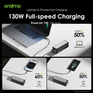 Power Bank oraimo OPB-727SQ 130W Black By sea-2