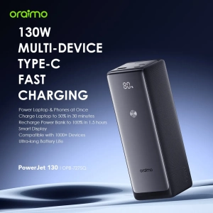 Power Bank oraimo OPB-727SQ 130W Black By sea