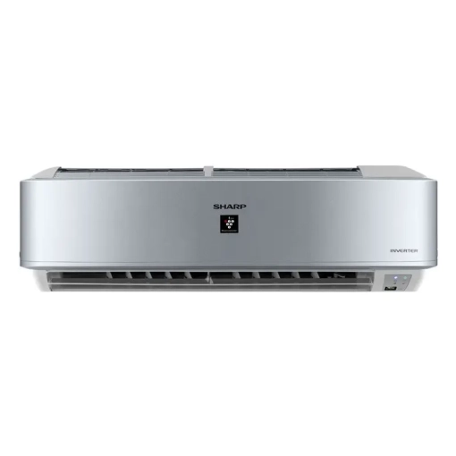 SHARP Split Air Conditioner 2.25 HP Cool - Heat Inverter Digital Plasmacluster Silver AY-XP18UHE