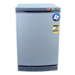 Alaska Upright Freezer 140 Liter- 3 Drawers-Silver-Defrost- UP140
