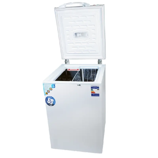 Alaska Chest Deep Freezer, 135 Liter, White - CH140