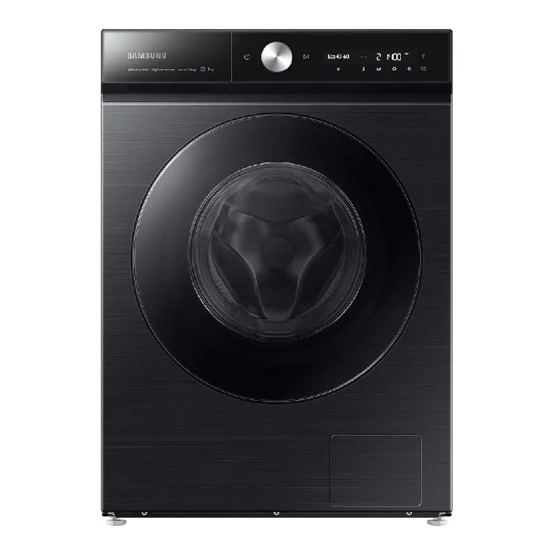 Samsung Front Load Automatic Washing Machine, 11 KG, Inverter Motor, Black - WW11B1944DGBAS