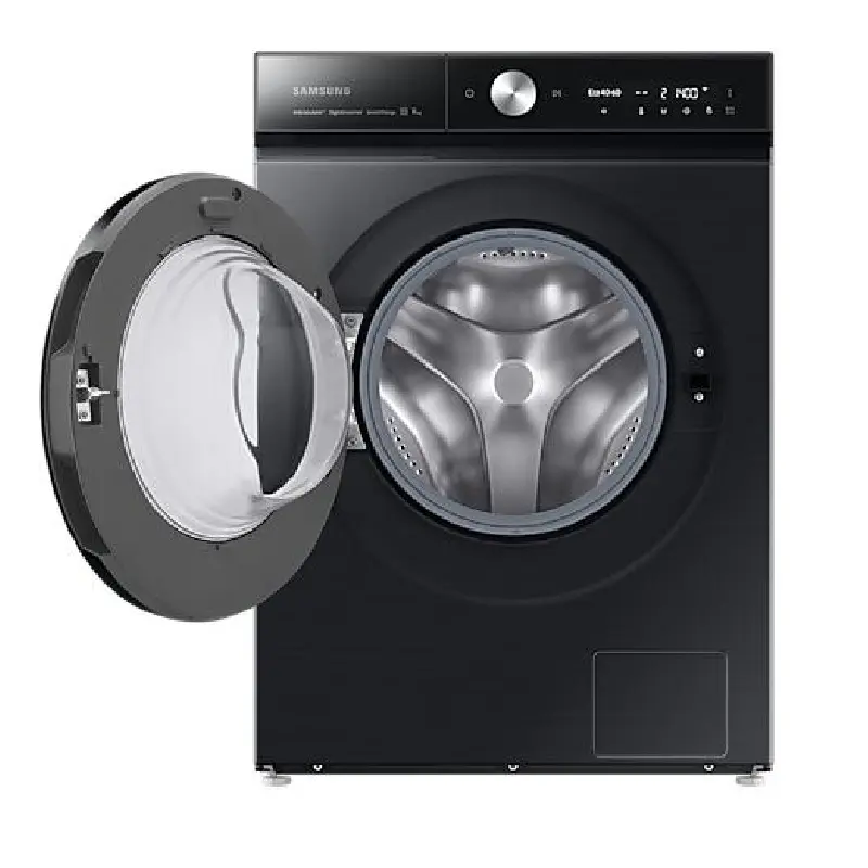 Samsung Front Load Automatic Washing Machine, 11 KG, Inverter Motor, Black - WW11B1944DGBAS