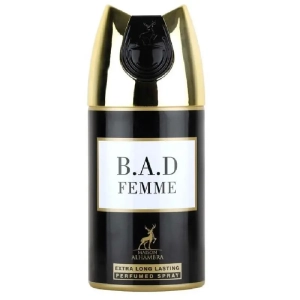 Maison Alhambra BAD Femme Body Spray For Women, 250 ml