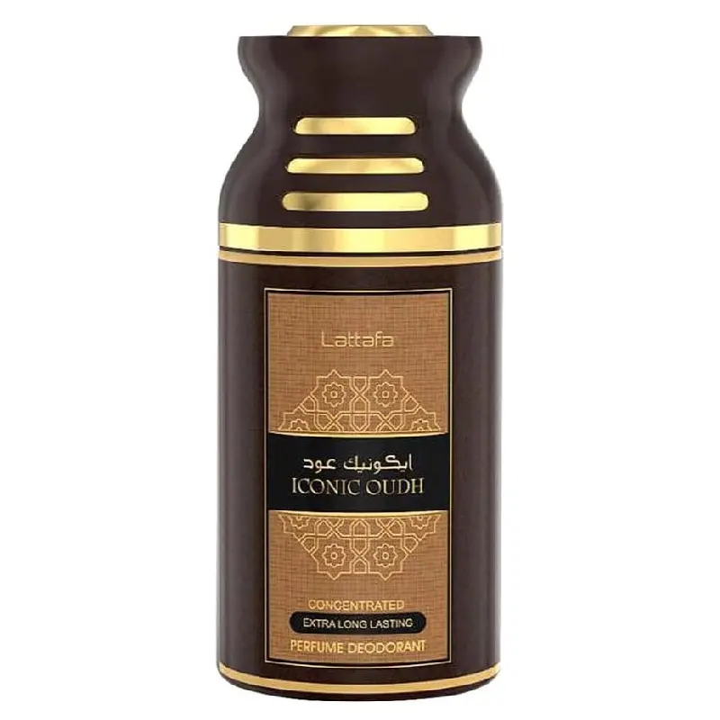 LATTAFA Iconic oudh Perfumed Spray For Men, 250 ml