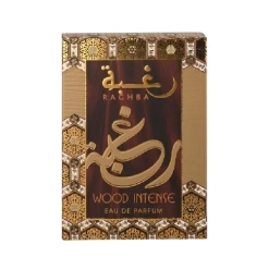 LATTAFA Raghba Wood Intense Eau de Parfum Spray For Men & Women, 100 ml
