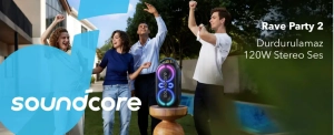Soundcore By Anker Rave Party 2 Bluetooth Speaker, A3399H11 - Black