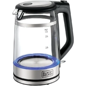 Black & Decker Electric Kettle - Silver Black - GK220