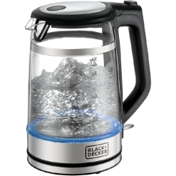 Black & Decker Electric Kettle - Silver Black - GK220
