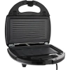 Kenwood 3 In 1 Sandwich Maker,750 Watt ,Black Silver - SMM01