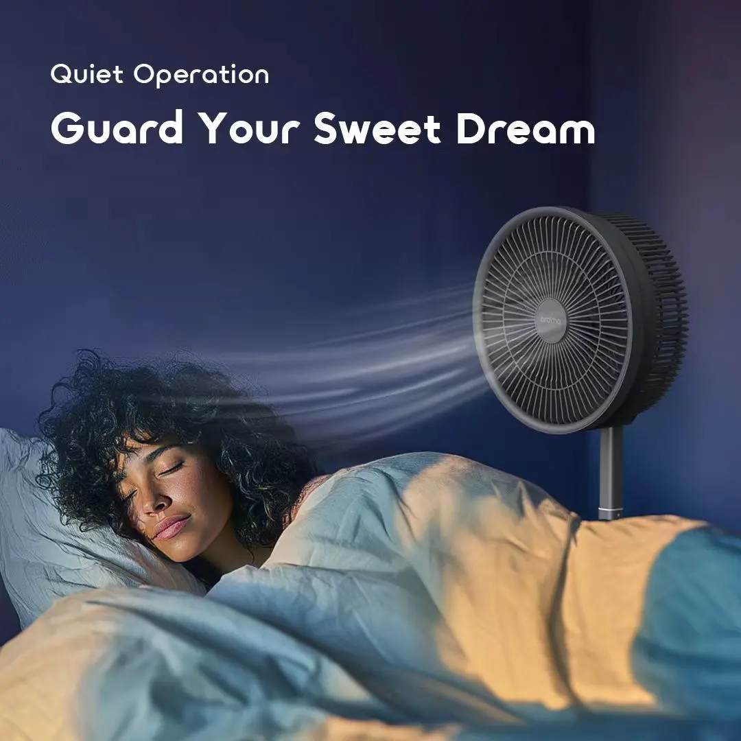 Oraimo Power Turbo 4000mAh Portable Folding Fan OPF-502A - 4