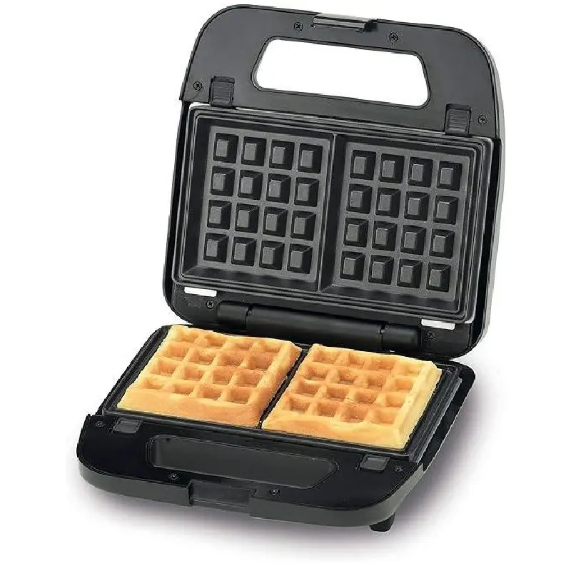 Kenwood Sandwich Maker 3 * 1 Waffle SMM02.000S - Black and Silver